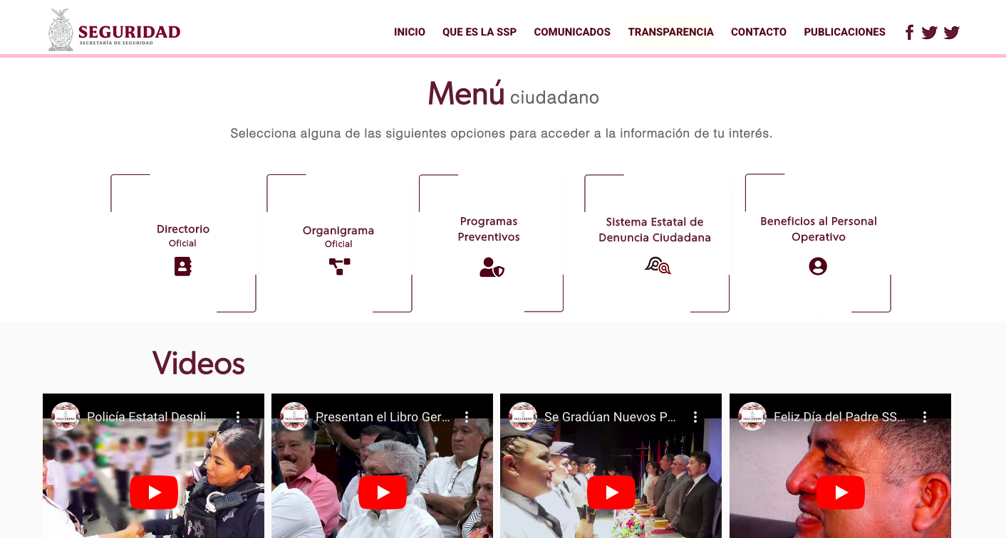 Sitios para instituciones